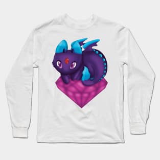 Purple fairy dragon Long Sleeve T-Shirt